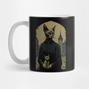 Sphynx Cat Dark Priest Mug